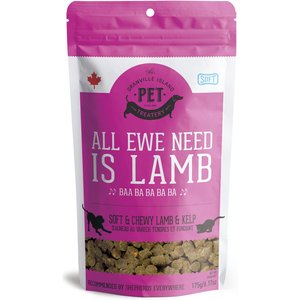 The Granville Island Pet Treatery All Ewe Need is Lamb Soft Chew Treats, 6.17-oz bag