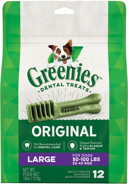 Greenies Large Dental Dog Treats, 12 count slide 1 of 9
