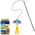 Frisco Natural Catnip, 2.25-oz + Bird Teaser with Feathers Cat Toy, Blue