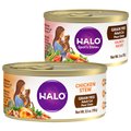 Halo Chicken Stew Recipe + Salmon Stew Canned Cat Food