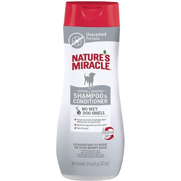 BURT'S BEES Hypoallergenic Dog Shampoo, 16fl oz bottle