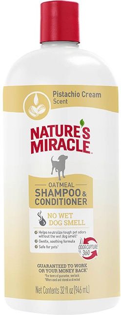 Mose Profit historie NATURE'S MIRACLE Oatmeal Dog Shampoo, 32-oz bottle - Chewy.com