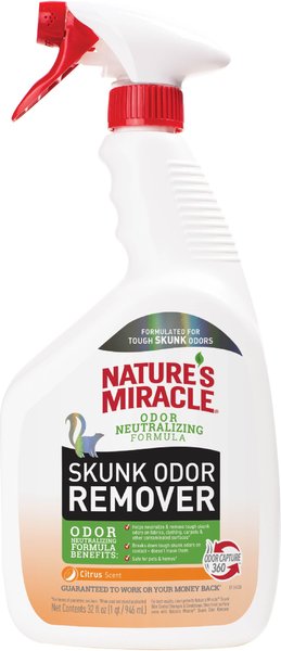 Nature's Miracle Skunk Odor Remover, 32-oz bottle slide 1 of 11