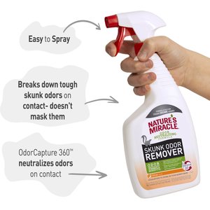 Nature's Miracle Skunk Odor Remover, 32-oz bottle