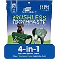 Ark Naturals Brushless Toothpaste Dog Dental Treats, X-Large, 24-oz bag