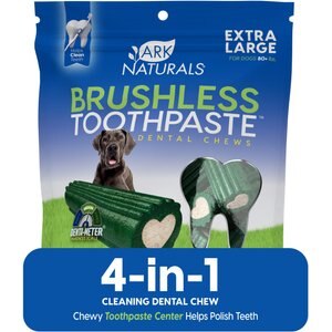 Ark Naturals Breath-Less Brushless Toothpaste Chews For Large Dogs - 18 Oz, Plaque & Tartar Control - View #6