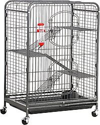 Yaheetech 37-in Small Animal Pet Cage, Black