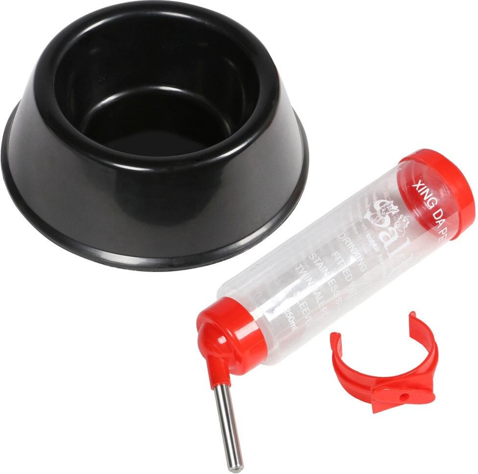 YAHEETECH 37in Small Animal Pet Cage, Black