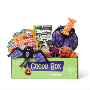 Goody Box Halloween Cat Toys & Treats