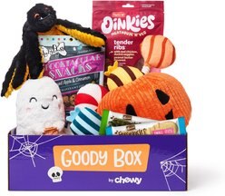 Goody Box Halloween Dog Toys & Treats, Small/Medium