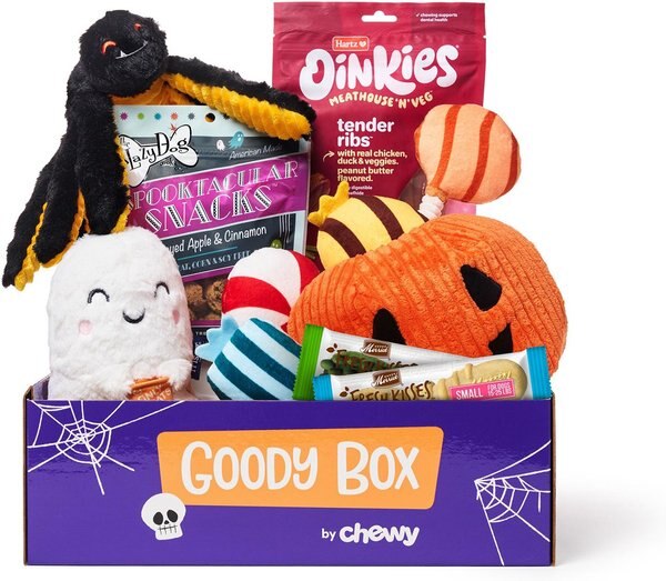 Goody Box Halloween Dog Toys & Treats, Small/Medium slide 1 of 8