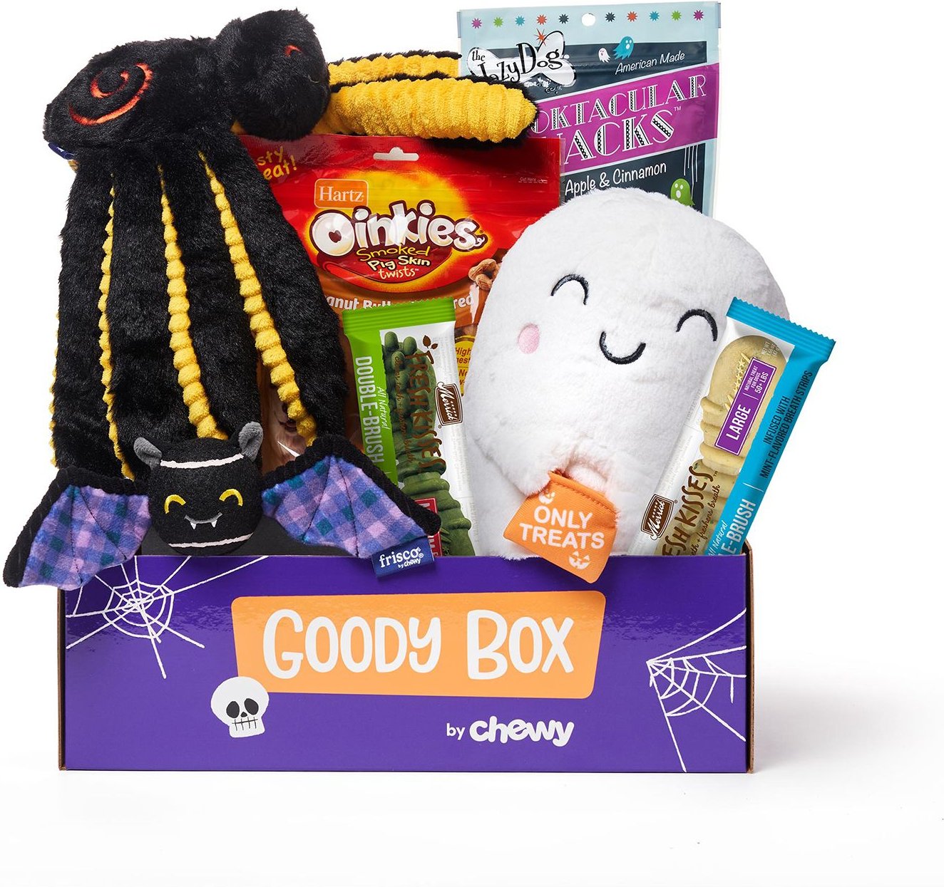 Goody Box Halloween Dog Toys & Treats