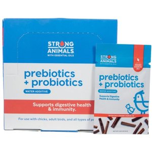 Strong Animals Prebiotics & Probiotics Poultry Water Additive, 6-gm, 30 count
