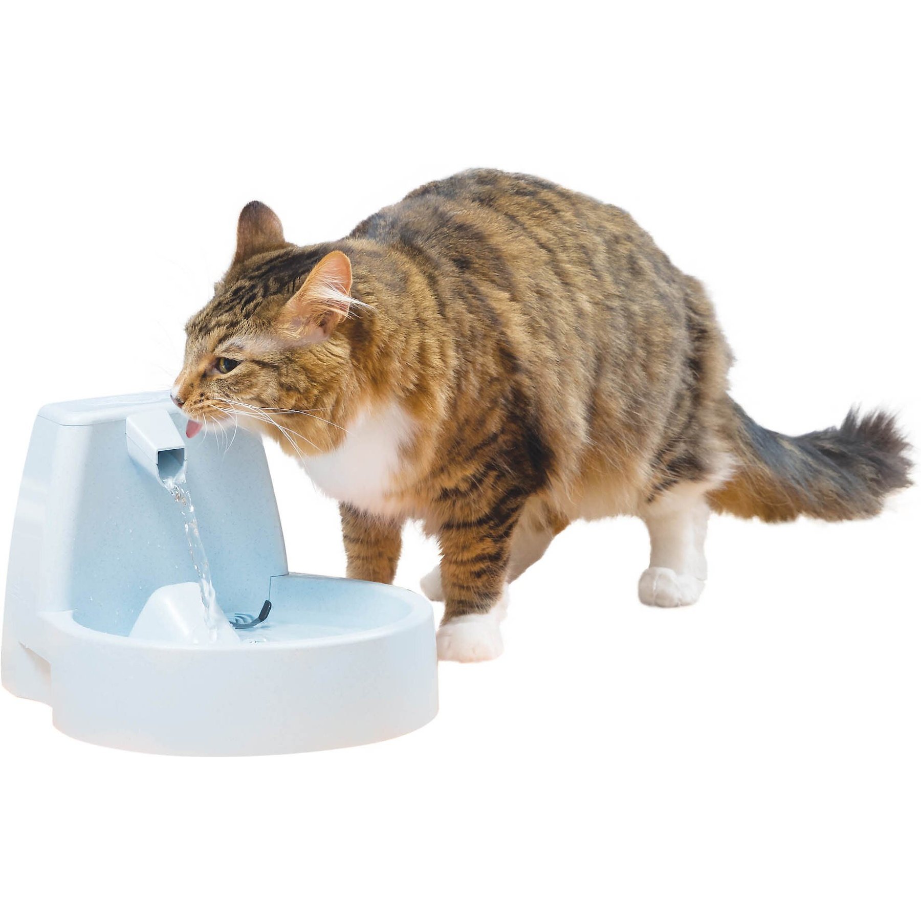 Electric Dog Water Bowl Dispenser - Large Automatic Slow Refilling Pet Water Fountain with Adjustable Pump, Keeps Water Fresh for Cats & Dogs