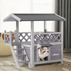 Aivituvin Outdoor & Indoor Cat House slide 1 of 6