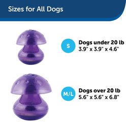 PetSafe Busy Buddy Magic Mushroom Treat Dispenser Dog Toy, Small slide 2 of 8