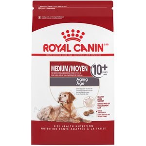 Royal Canin Size Health Nutrition Medium Aging 10+ Dry Dog Food, 30-lb bag