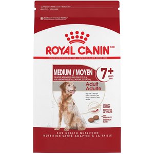 Royal Canin Size Health Nutrition Medium Adult 7+ Dry Dog Food, 30-lb bag