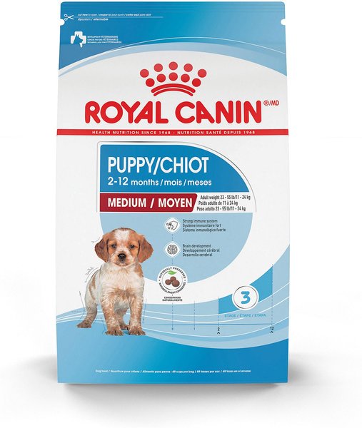 Royal Canin Size Health Nutrition Medium Puppy Dry Dog Food, 6-lb bag slide 1 of 10