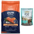 CANIDAE PURE Heaven Biscuits with Salmon & Sweet Potato Crunchy Treats + Limited Ingredient Salmon & Sweet Potato Recipe Dry Dog Food