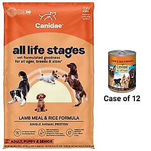 canidae lamb meal and rice formula