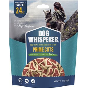 Dog Whisperer Prime Cuts Beef Flavored Crunchy Dog Treats, 24-oz bag