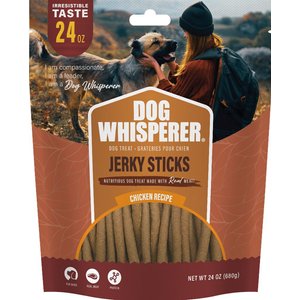 Dog Whisperer Chicken Flavored Jerky Dog Treats, 16-oz bag