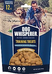 Dog Whisperer Training Peanut Butter Flavored Chewy Dog Treats, 12-oz bag