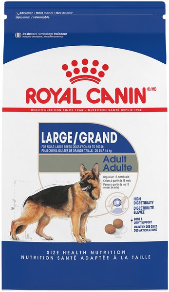 Royal Canin Size Health Nutrition Large Adult Dry Dog Food, 35-lb bag slide 1 of 10