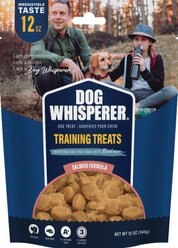 Dog Whisperer Training Salmon Flavored Chewy Dog Treats, 12-oz bag