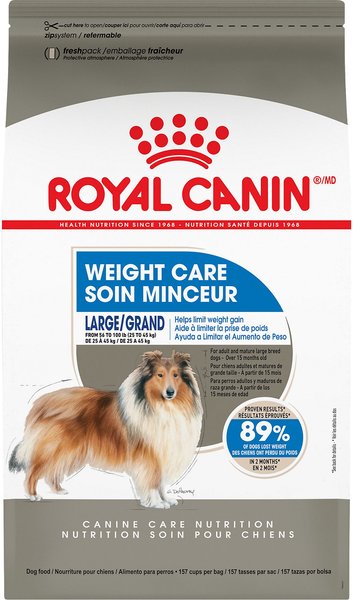 Royal Canin Canine Care Nutrition Large Weight Care Adult Dry Dog Food, 30-lb bag  slide 1 of 8