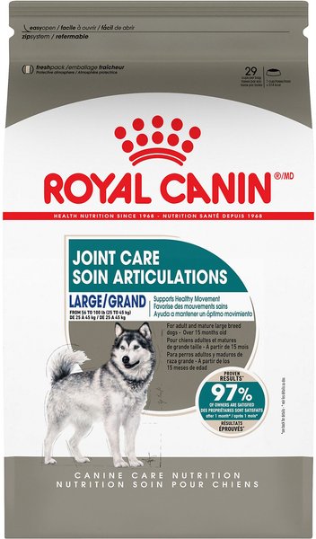 Royal Canin Large Joint Care Dry Dog Food, 30-lb bag slide 1 of 7