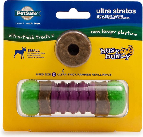 PetSafe Busy Buddy Ultra Stratos Treat Dispenser Tough Dog Chew Toy, Small slide 1 of 9