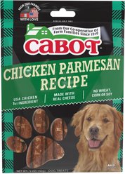 Cabot Chicken Parmesan Flavored Crunchy Dog Treats, 5-oz bag