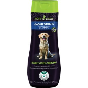 FURminator DeShedding Ultra Premium Shampoo For Dogs, 16-oz bottle