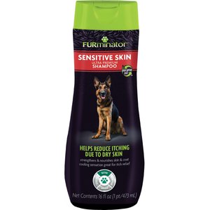 FURminator Itch Relief Ultra Premium Shampoo For Dogs, 16-oz bottle