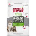 Nature's Miracle Intense Defense Scented Clumping Clay Cat Litter, 14-lb tub