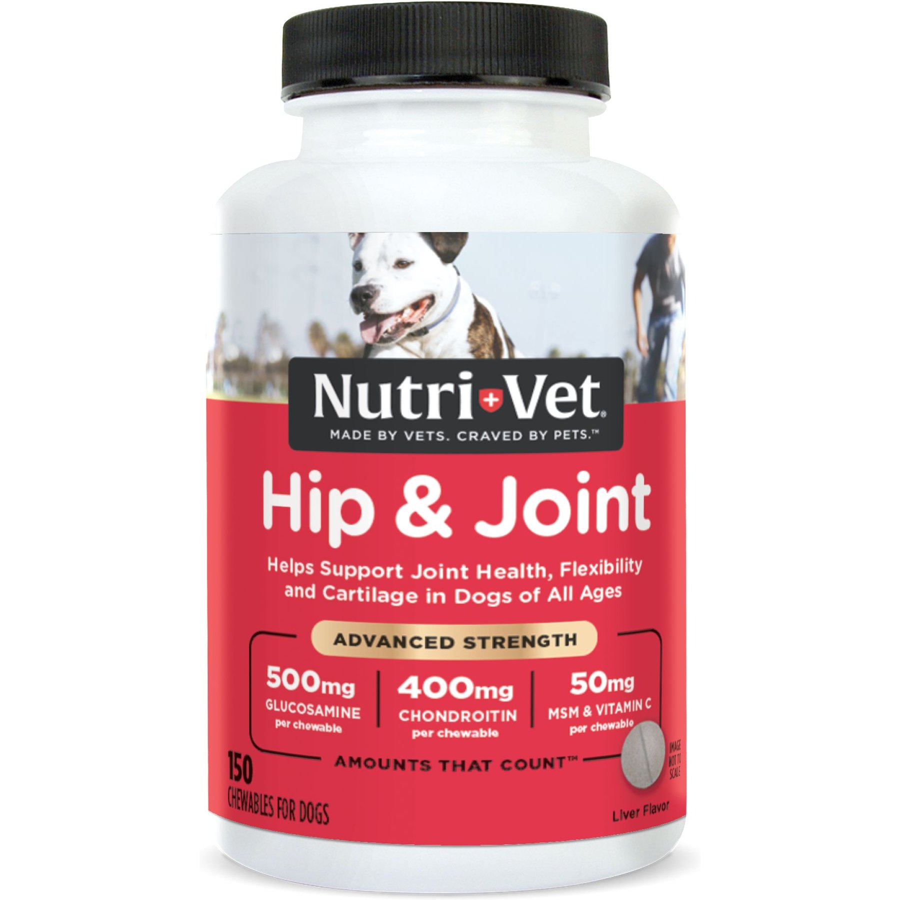 NUTRI-VET Advanced Strength Chewable Tablets Joint Supplement for Dogs ...