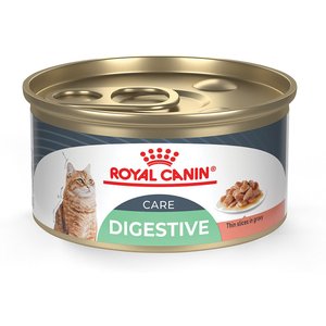 Royal Canin Feline Care Nutrition Digest Sensitive Thin Slices in Gravy Canned Cat Food, 3-oz, case of 24