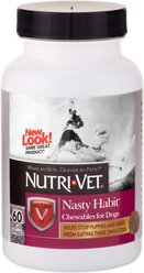 Nutri-Vet Nasty Habit Dog Chewables, 60 count