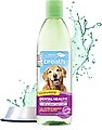 TropiClean Fresh Breath Dental Health Solution + Hip & Joint Support Dog Dental Water Additive, 16-oz bott...