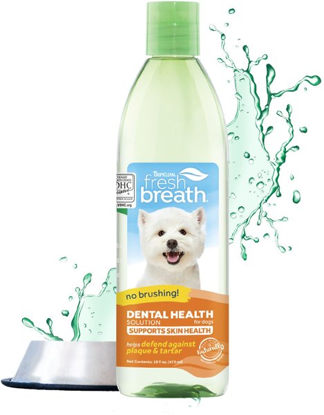 Dental fresh advanced plaque & tartar 2025 water additive for dogs