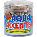 Zoo Med Aqua Accents Light River Pebbles Decorative Substrate, 0.5-lb bag
