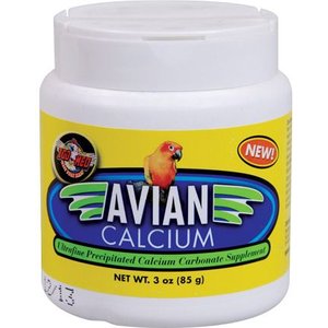 Zoo Med Avian Calcium Bird Supplement, 3-oz pouch