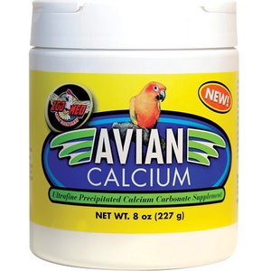 Zoo Med Avian Calcium Bird Supplement, 8-oz pouch