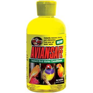 Zoo Med AvianSafe Instant Bird Water Conditioner, 8.75-oz bottle
