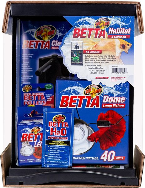 ZOO MED Betta Habitat Kit, 3-gal 