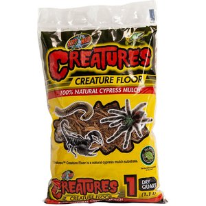 Zoo Med Creatures Floor Reptile Habitat Substrate, 1-qt bag