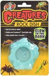 Zoo Med Creatures Rock Dish Reptile Feeder