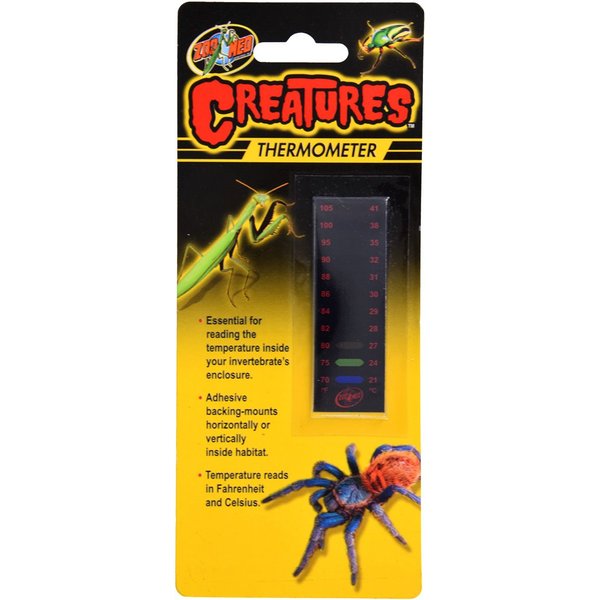 TERRARIUM THERMOMETER FOR REPTILES ZOO MED DIGITAL ☆ NEW